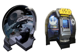 「スター・ウォーズ バトル ポッド」ドーム映像で名場面追体験　世界のAM施設で稼働 画像