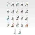「一番くじ WIND BREAKER -原作5周年-」F賞：単行本アクリッツキーホルダー（ランダム22種）