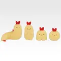 「一番くじ すみっコぐらし~もしもすみっコが進化したら?~」B賞:ぬいぐるみ進化セット(えびふらいのしっぽ)